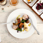 Black Spaghetti with Rock Shrimp